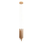 Suspension Organic 10 W dorée brossée à variateur