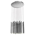 Suspension Organic chromée à variateur