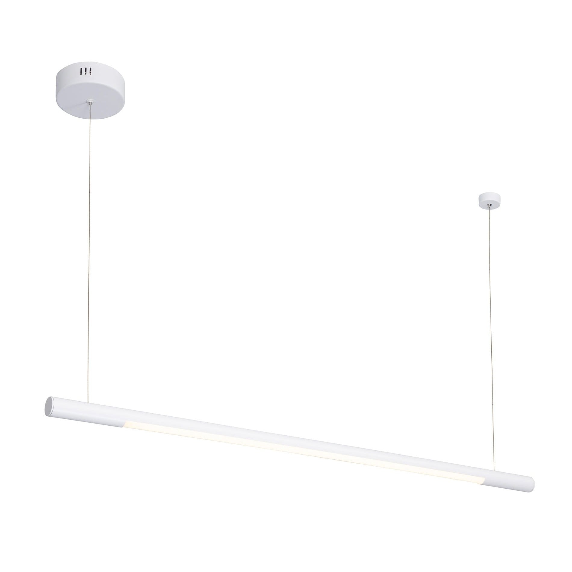 Suspension Organic Horizon 100 cm blanche, vue 2