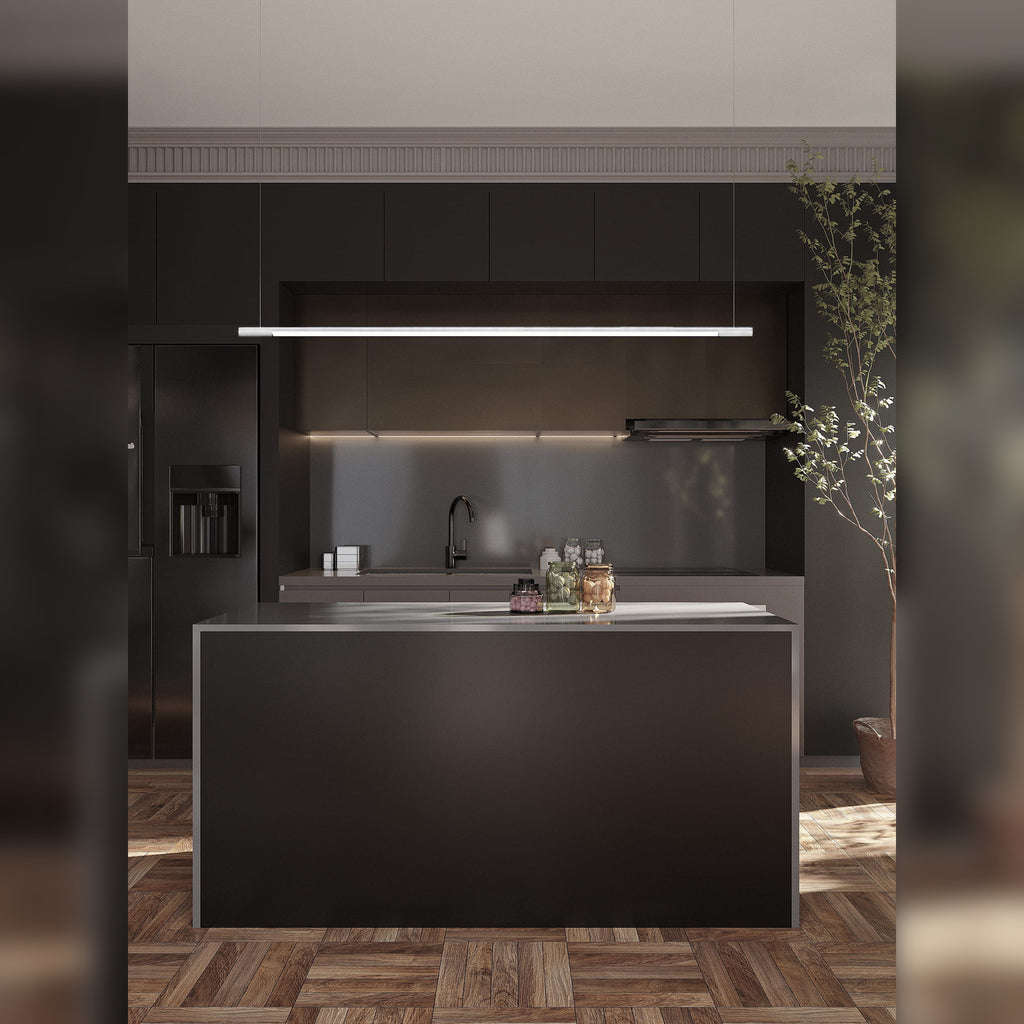 Suspension Organic Horizon 100 cm blanche