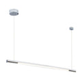 Suspension Organic Horizon 100 cm chromée