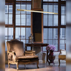 Suspension Organic Horizon 100 cm dorée à variateur, vue 2