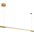 Suspension Organic Horizon 100 cm dorée à variateur, vue 3