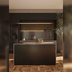 Suspension Organic Horizon 100 cm dorée à variateur
