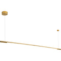 Suspension Organic Horizon 150 cm dorée à variateur