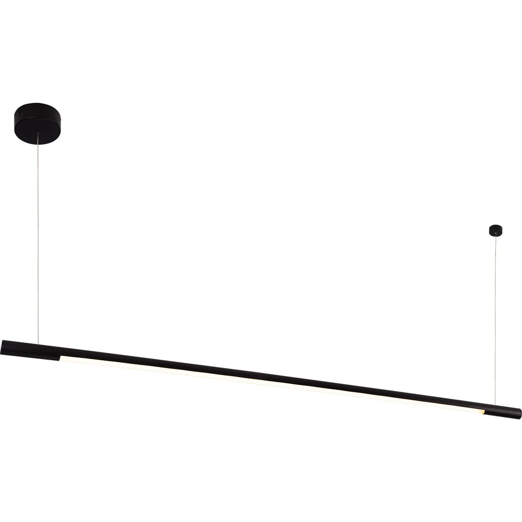 Suspension Organic Horizon 150 cm noire à variateur