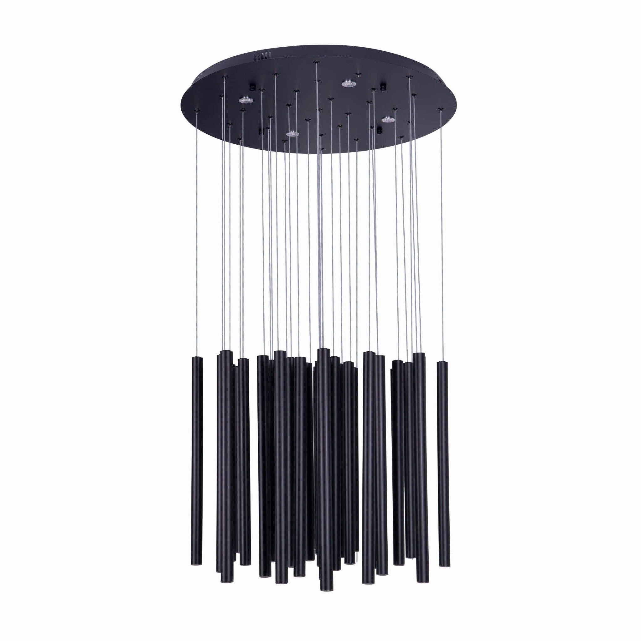 Suspension Organic noire à variateur