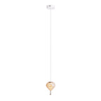 Suspension Palloncini I verre ambré
