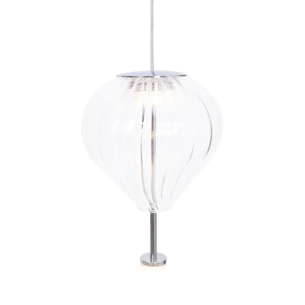 Suspension Palloncini I verre transparent, vue 2