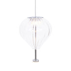 Suspension Palloncini I verre transparent, vue 2