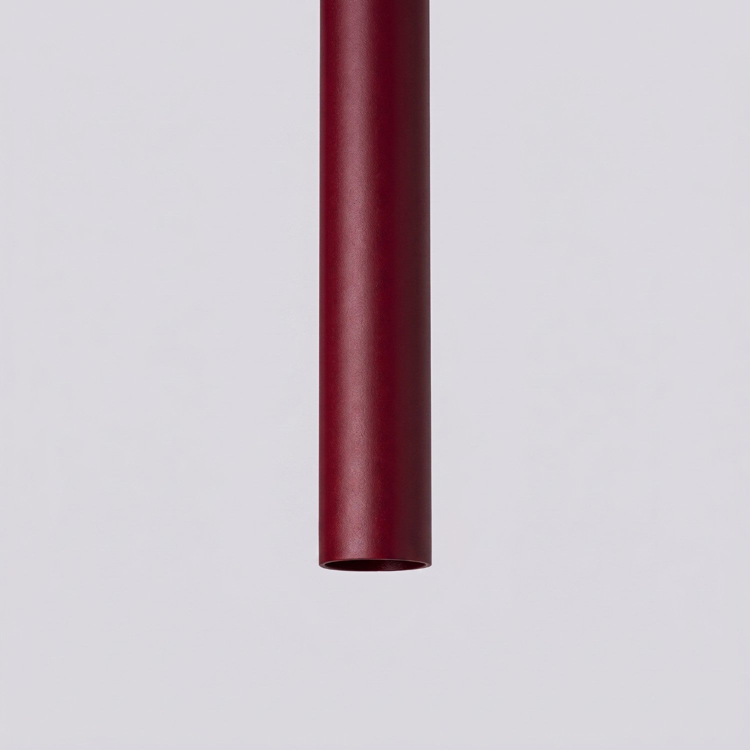 Suspension Pastelo 2 tubes fins bordeaux G9, vue 4