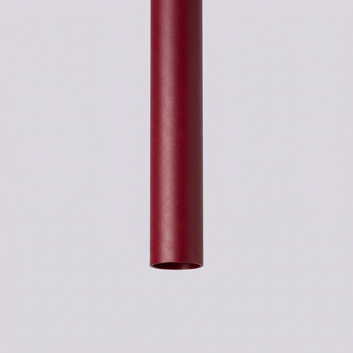 Suspension Pastelo 3 en grappe tubes fins bordeaux G9, vue 4
