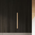 Suspension Pastelo 3 en ligne tubes fins bois G9 en ambiance