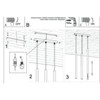 Notice de montage de la Suspension Pastelo 3 en ligne tubes fins bois G9