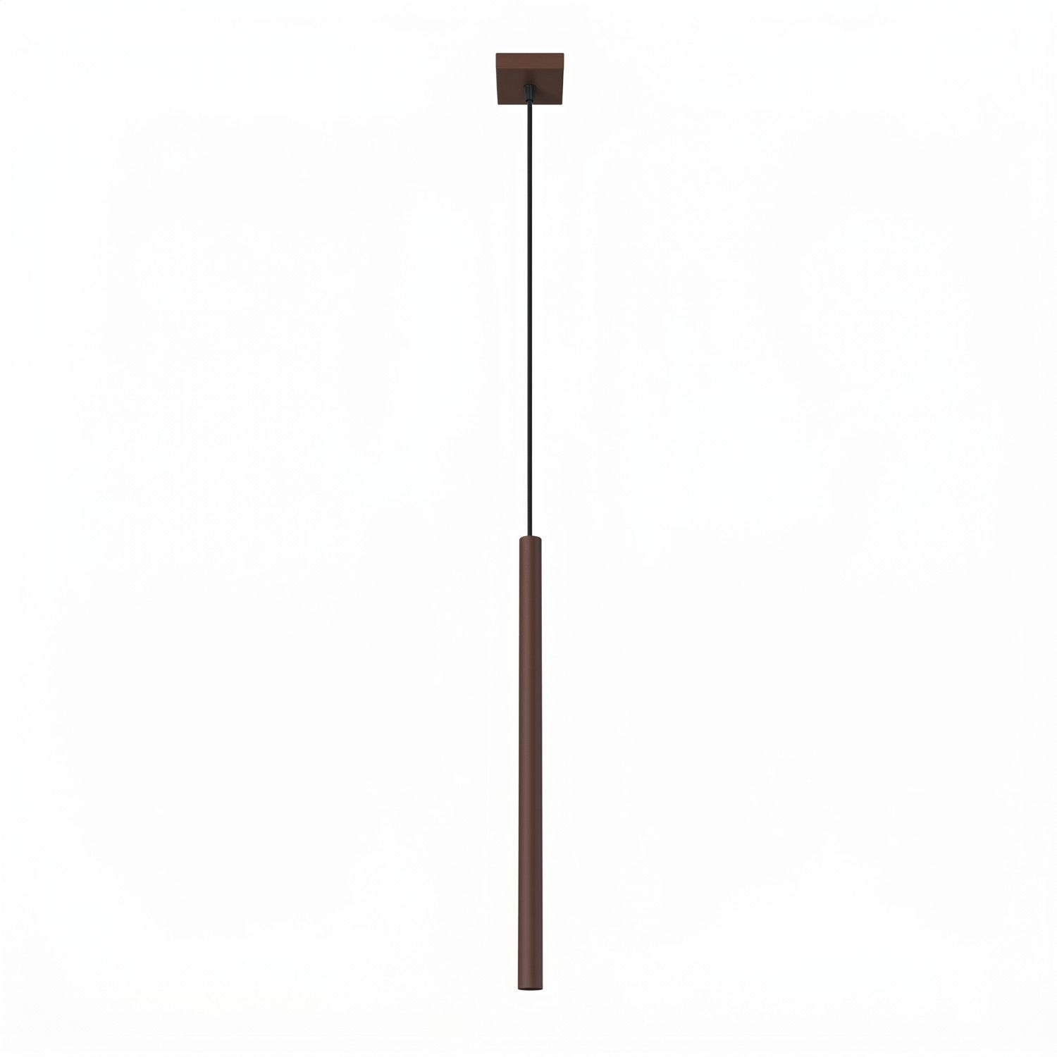 Suspension Pastelo tube fin brun G9
