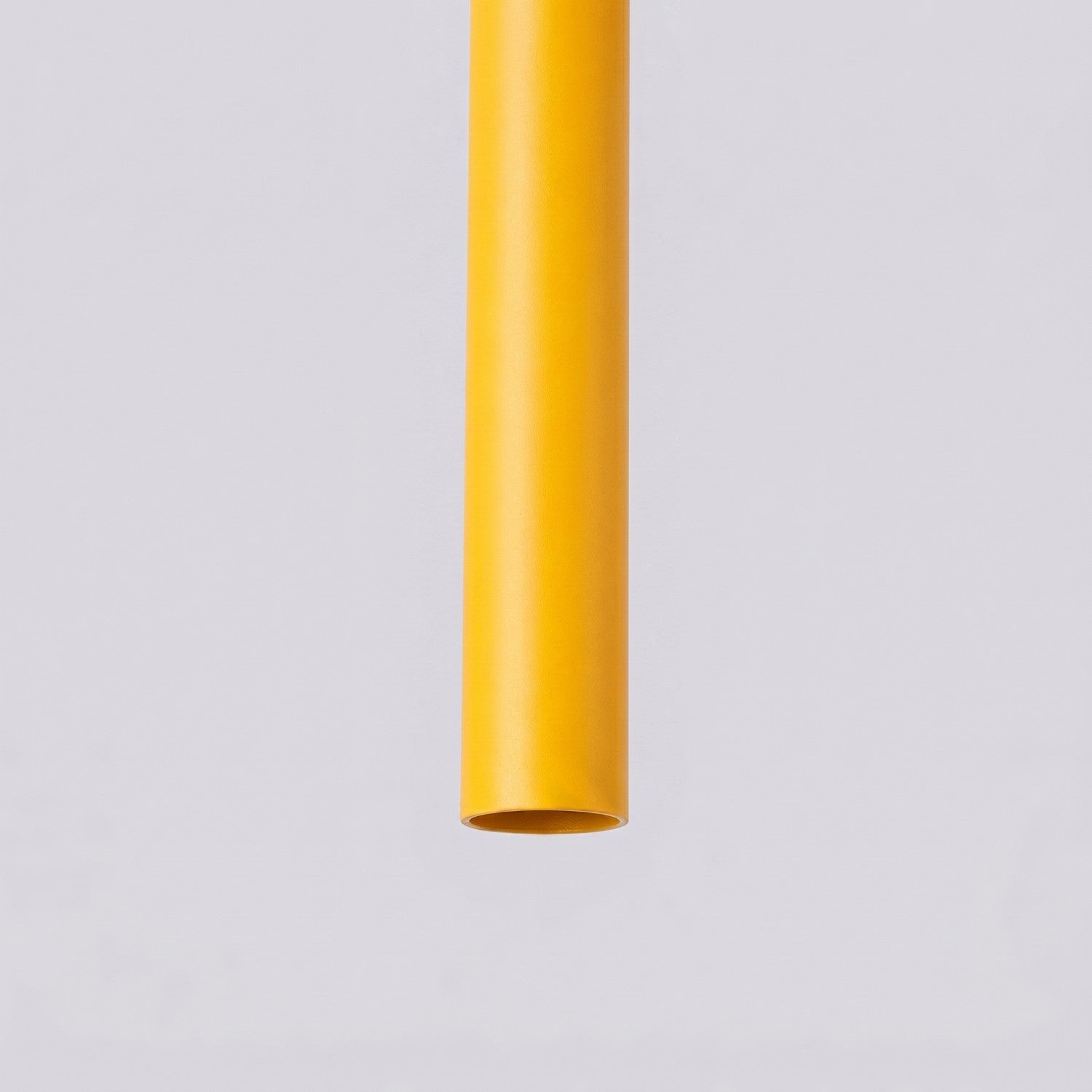 Suspension Pastelo tube fin jaune G9, vue 4