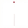 Suspension Pastelo tube fin rose G9