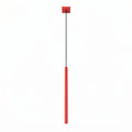 Suspension Pastelo tube fin rouge G9