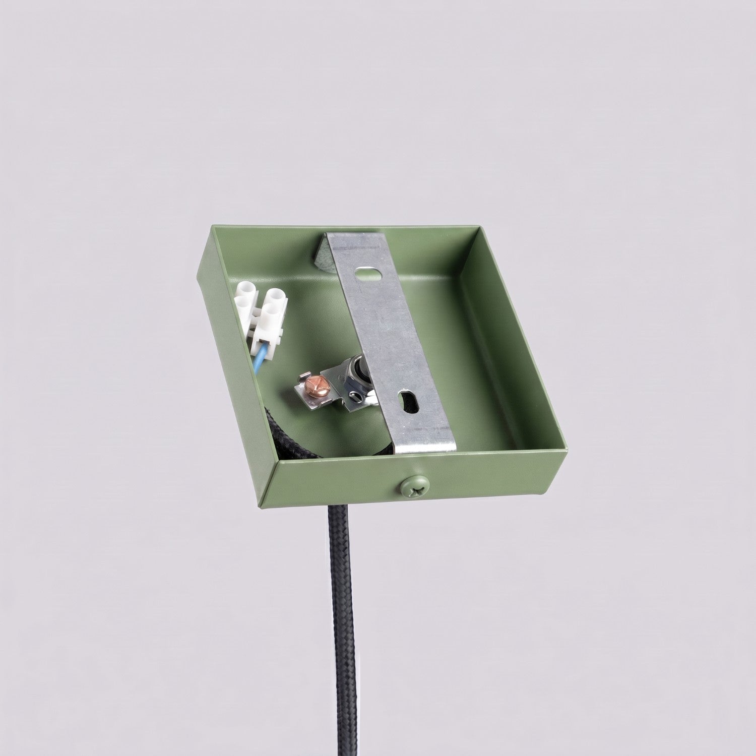 Suspension Pastelo tube fin vert sauge G9, vue 5
