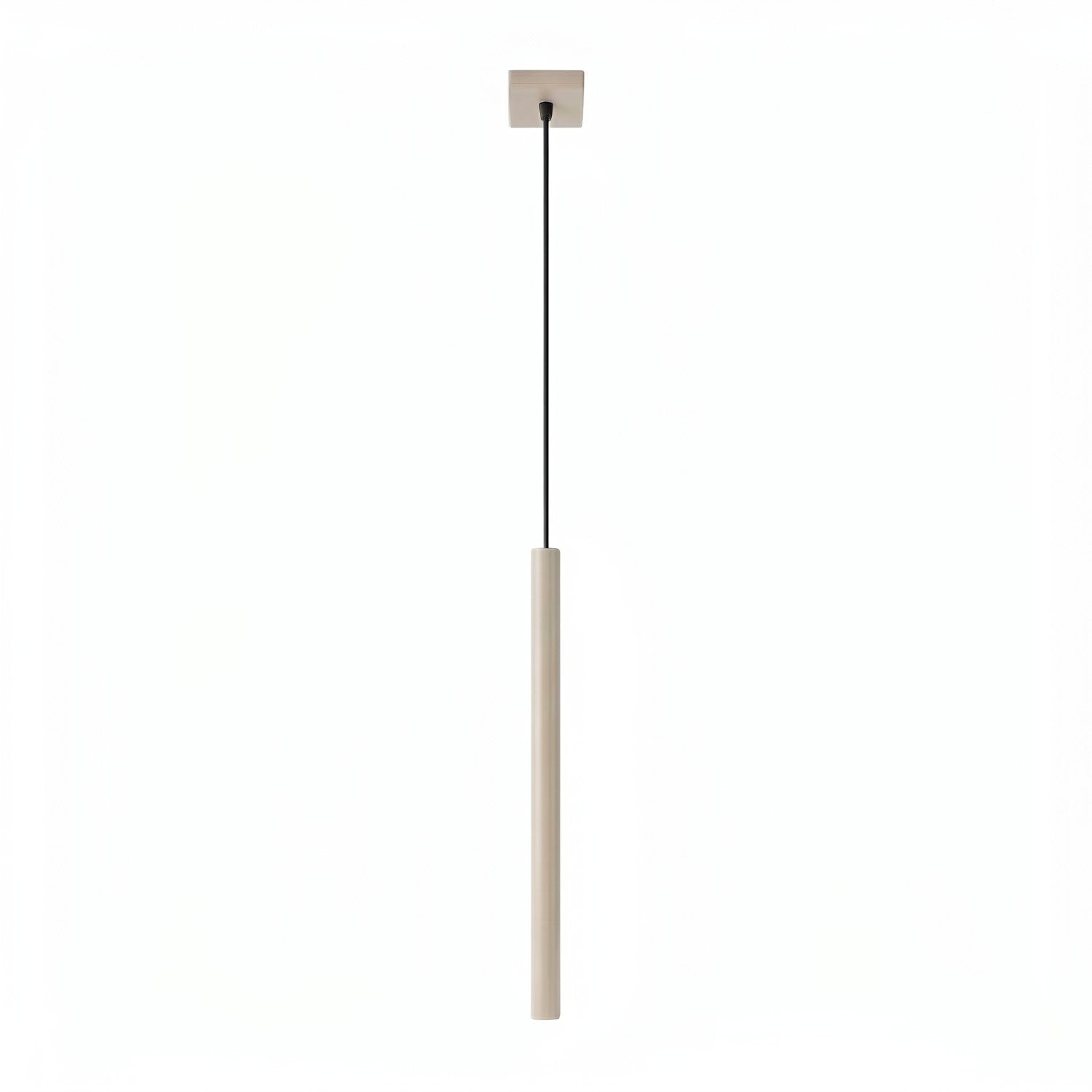 Suspension Pastelo tube fin taupe G9