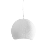 Suspension Pierre 70 cm blanche E27, vue 4