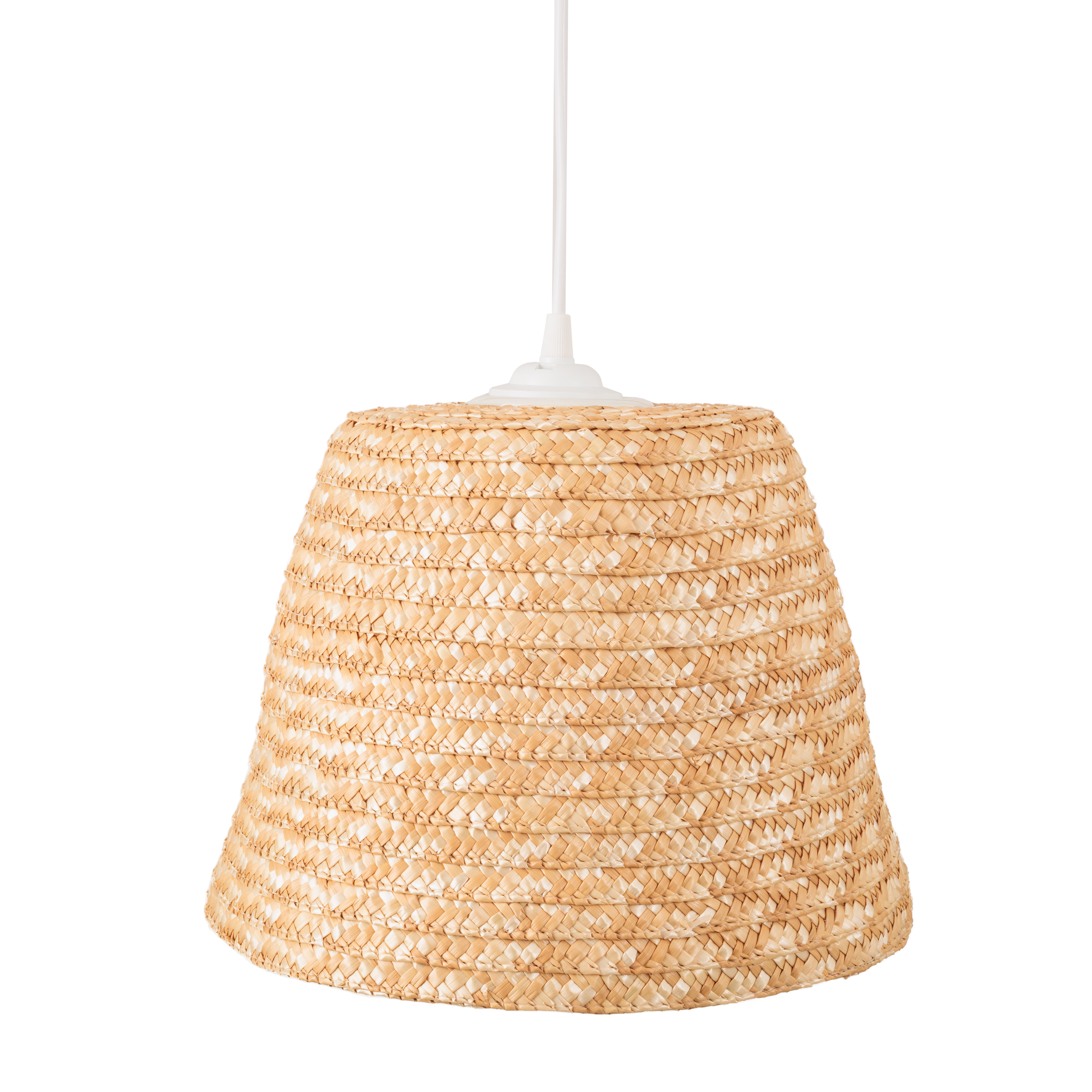 Suspension Pot paille naturel E27, vue 3