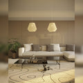 Suspension Praslin II crème E27