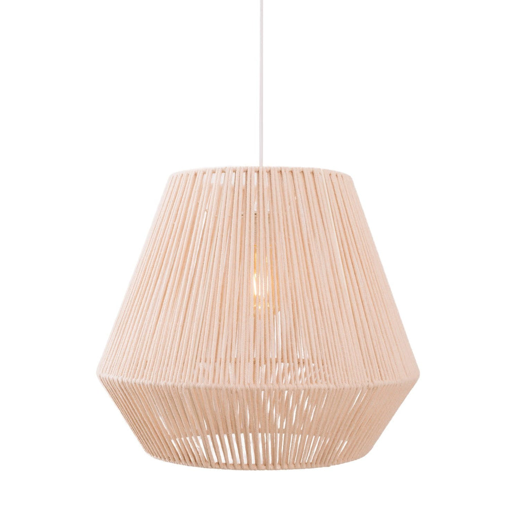 Suspension Praslin II crème E27, vue 2