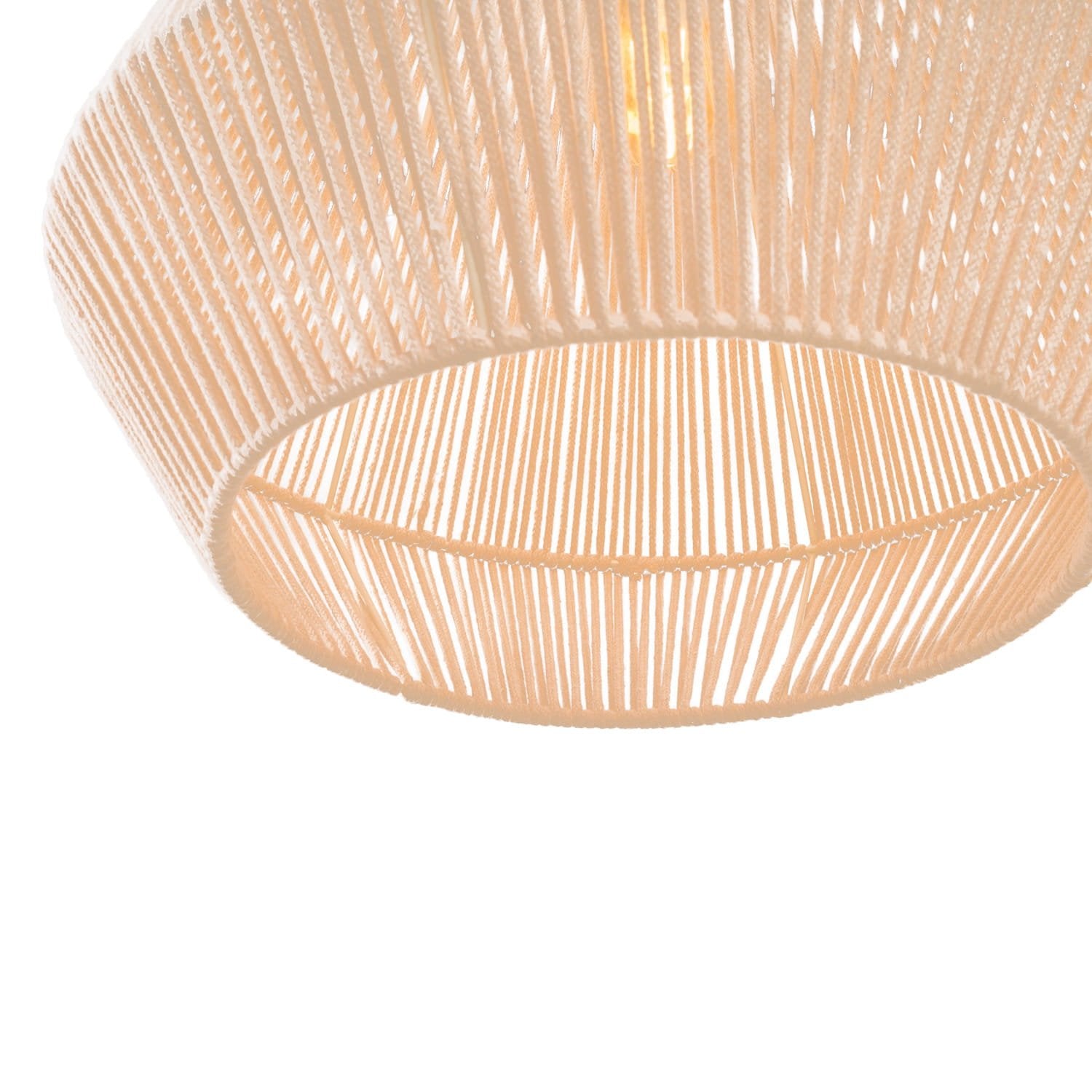 Suspension Praslin II crème E27, vue 4