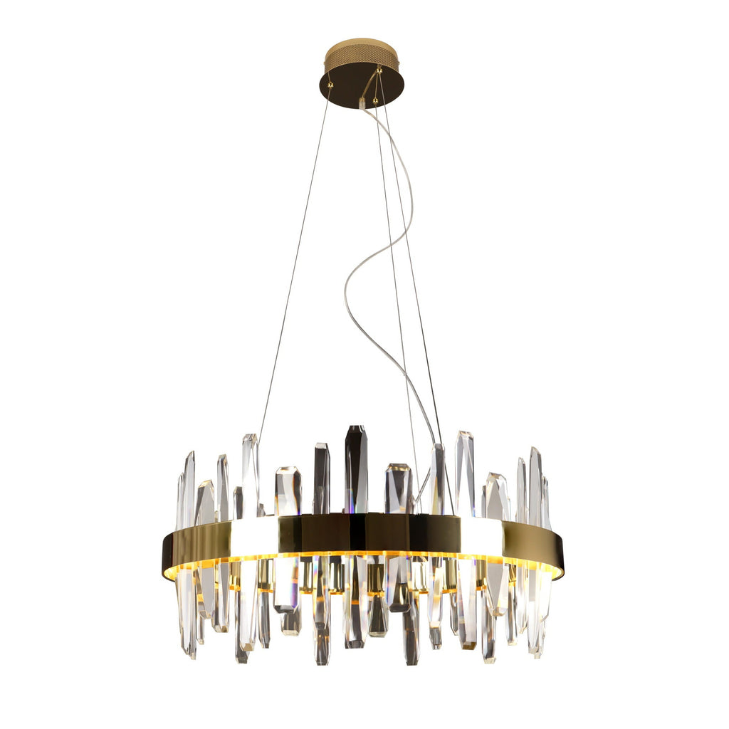 Suspension Prince 60 cm dorée