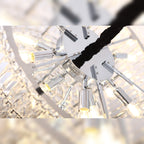 Suspension Puccini 40 cm chromée E14, vue 3