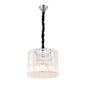 Suspension Puccini 40 cm chromée E14