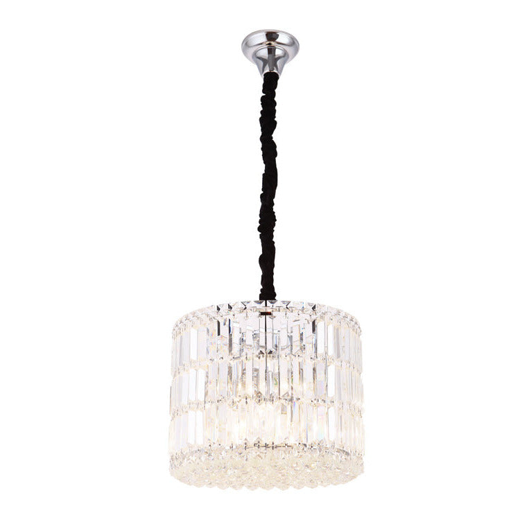 Suspension Puccini 40 cm chromée E14