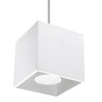 Suspension Quad 1 aluminium blanc