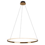 Suspension Queen 50 cm dorée brossée, vue 2