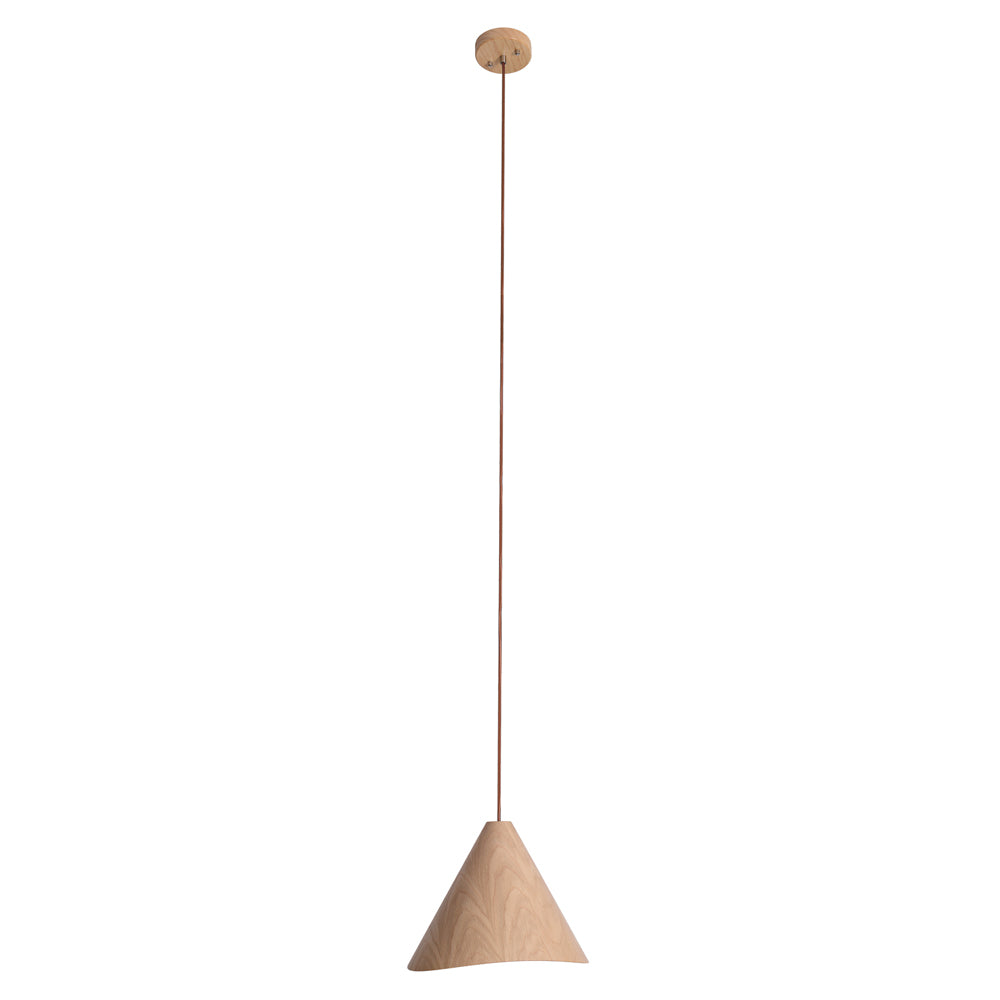 Suspension Sakura chêne E27
