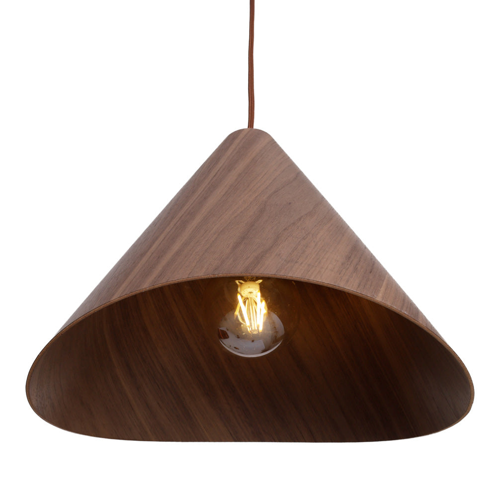 Suspension Sakura noyer foncée E27, vue 4