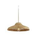 Suspension Santorini jonc de mer naturel 60 cm E27