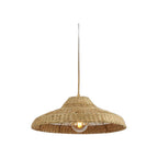 Suspension Santorini jonc de mer naturel 60 cm E27