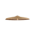 Suspension Santorini jonc de mer naturel 75 cm E27
