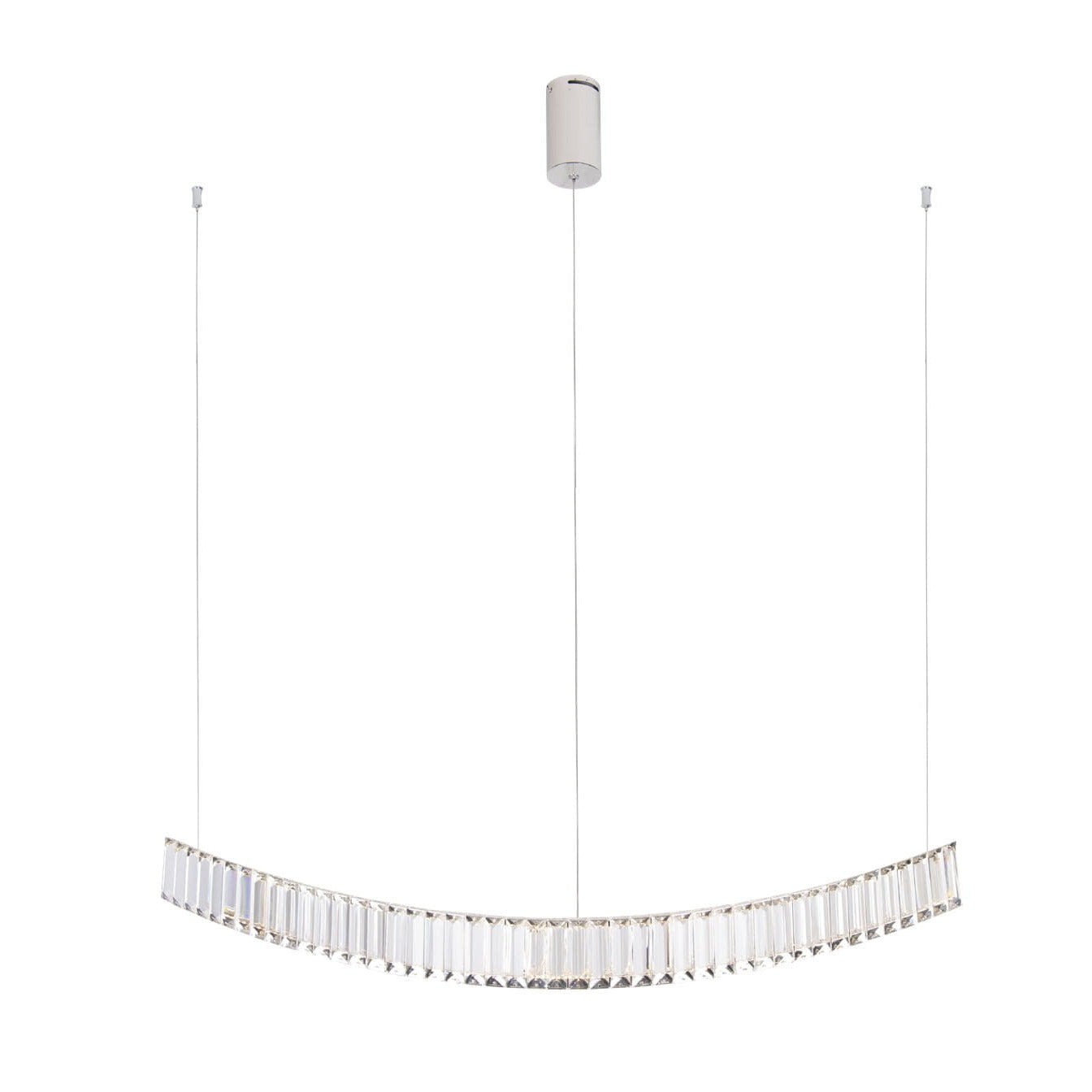 Suspension Saphir chromée, vue 4