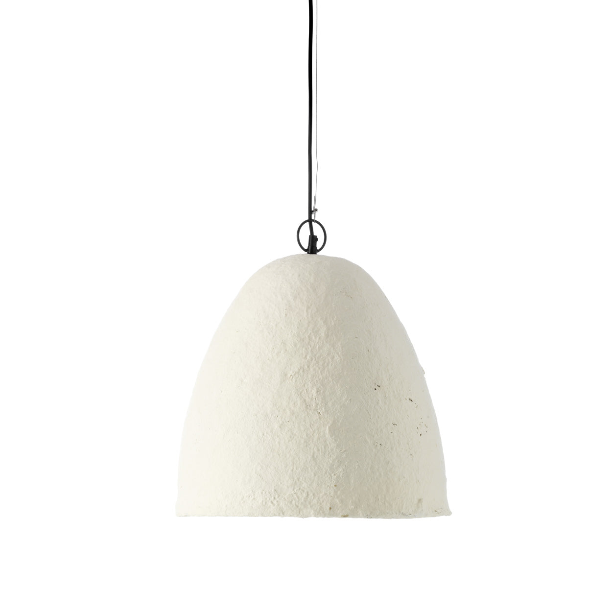 Suspension Savana en papier mâché blanc 40 cm