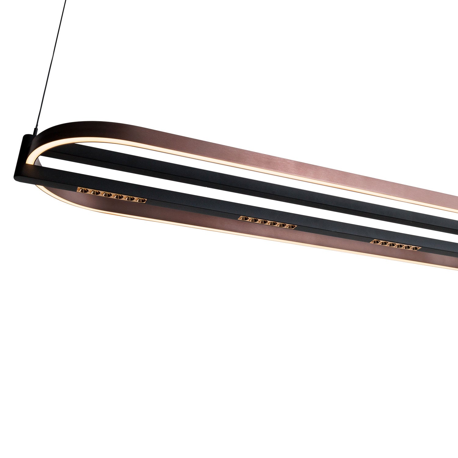 Suspension Singapur Oval noire, vue 4