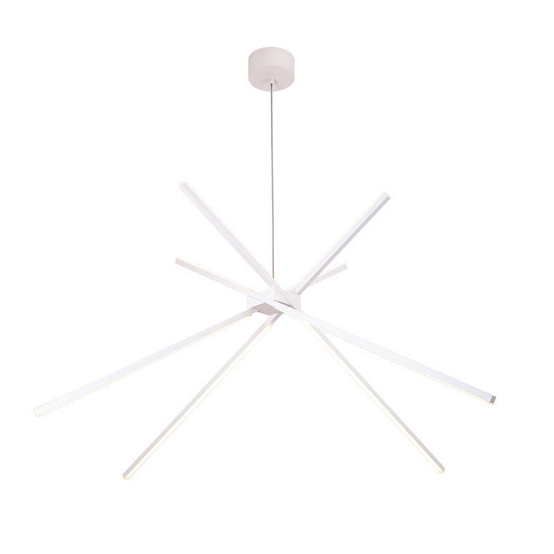 Suspension Spider blanche, vue 2