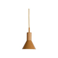 Suspension Stavanger métal moutarde 22 cm E27