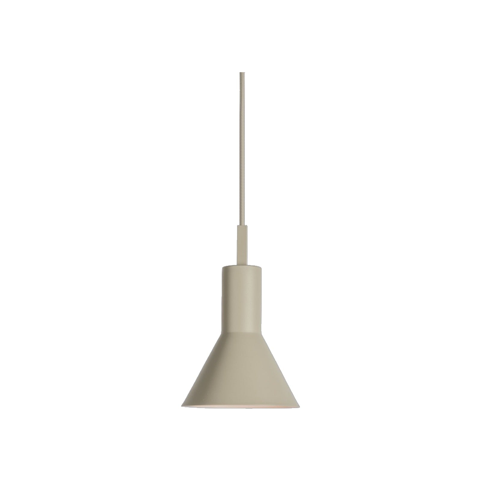 Suspension Stavanger métal sable 22 cm E27