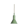 Suspension Stavanger métal vert matcha 22 cm E27