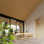 Suspension Sula bois naturel, ambiance chaleureuse