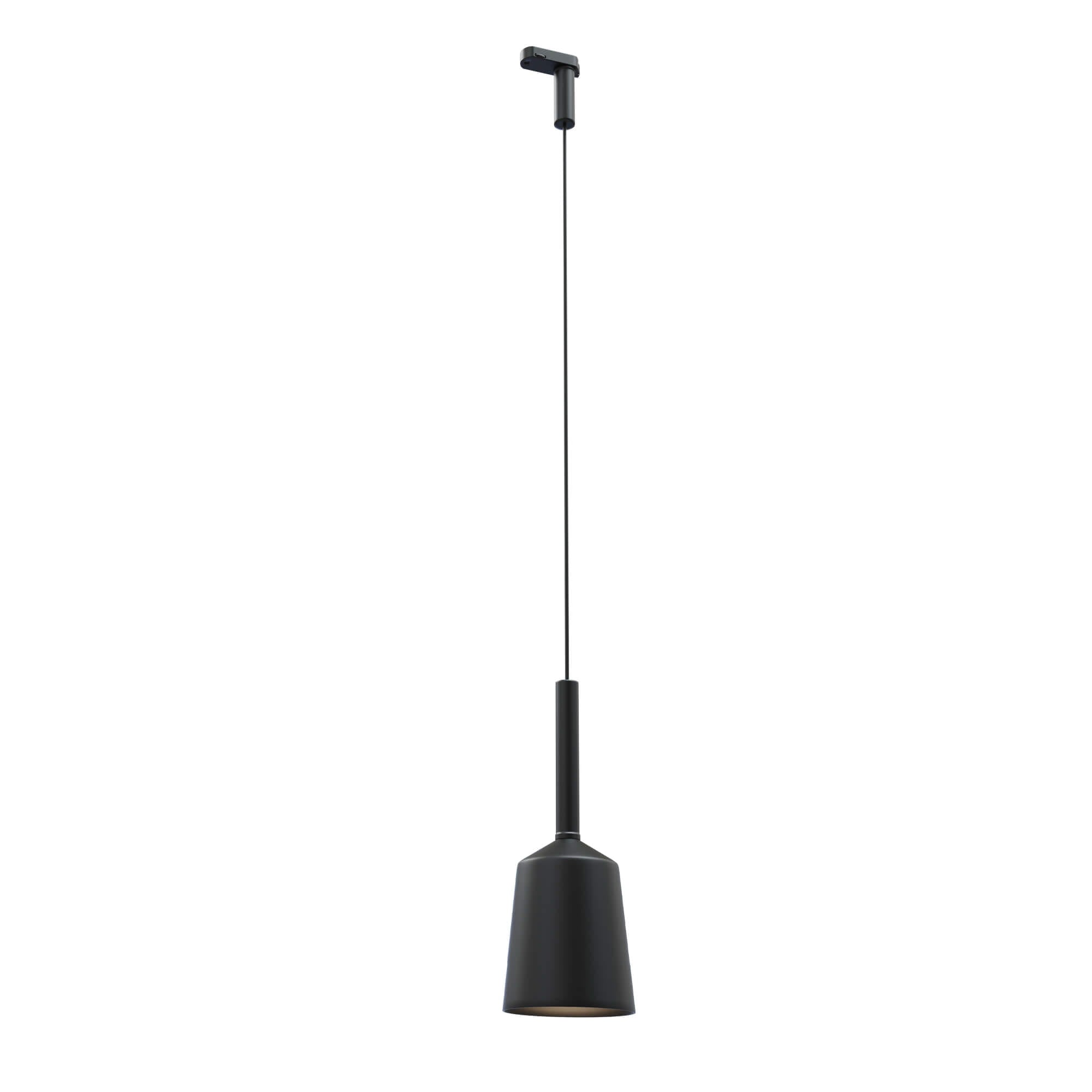 Suspension sur rail Tulipe noire
