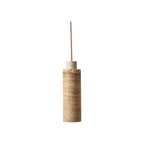 Suspension Tivoli travertin sable 23 cm GU10